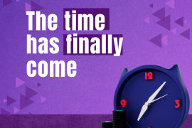 The time has finally come